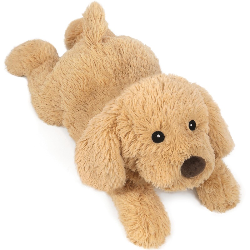 Cuckool Golden Retriever Stuffed Animals, Microwavable Stuffed Animals Heating Pad For Cramps, Pain Stress Relief, Heatable Cool