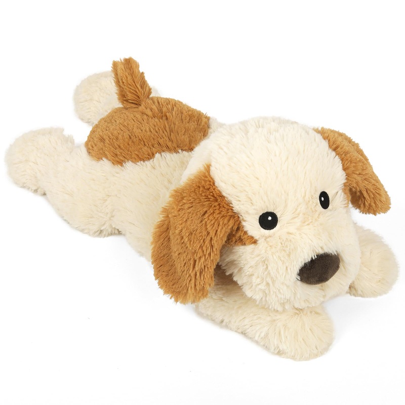Cuckool Puppy Stuffed Animals, Microwavable Stuffed Animals Heating Pad For Cramps, Pain Stress Relief, Heatable & Coolable Lave
