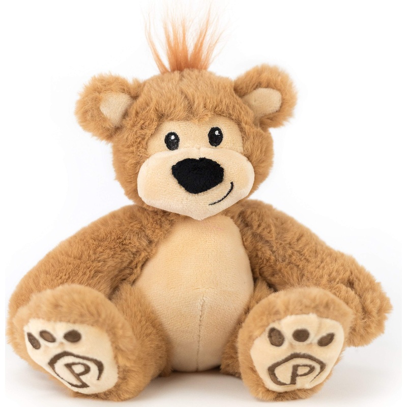 Plushible Pawley The Teddy Bear Stuffed Animal - Plush Stuffed Animal With Embroidered Details - Soft & Snuggly Stuffed Animals