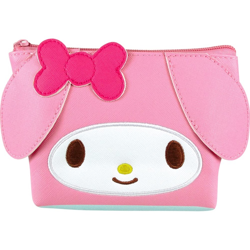 T'S Factory Teze Factory Sanrio Big Up Triangle Pouch My Melody H4.9 X W6.7 X D1.8 Inches (H12.5  W17  D4.5Cm Sr-5533644Mm Biege