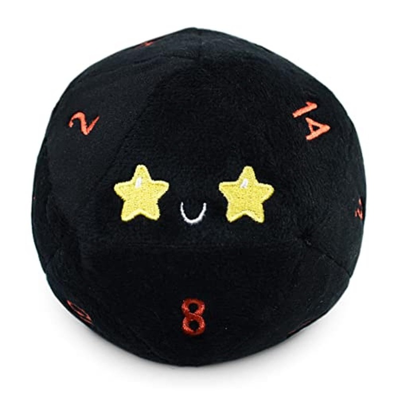 Teeturtle - Classic Plushie - D20 - Starry Eyes + Fire Eyes