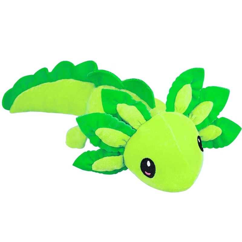 Zeklzd Axolotl Plush Toy,14'' Axolotl Stuffed Animal,Salamander Axolotl Plush Doll Gifts For Boys Girls Birthday Christmas, New