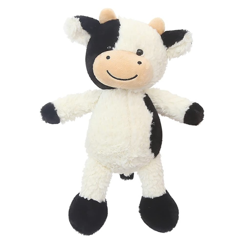 Zxmbeddings 11.8'' Small Cow Stuffed Animal,Cute Cuddle Cow Plush Party Decor Gifts For Kids