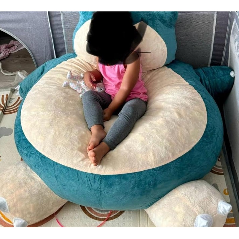 Dixibiao Unstuffed Animal Storage Bean Bag Chair Cover Cat Plush Bean Bag Toy For Birthday Gift (Nrl, 150Cm)
