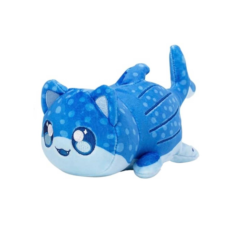 Duuger Whale Meemeow Cat Stuffed Animal Plush,The Cat Figure Plushies Toy For Kids Birthday