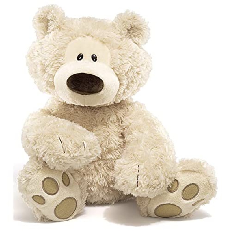 Gund Philbin Teddy Bear Large Stuffed Animal Plush, Beige, 18''