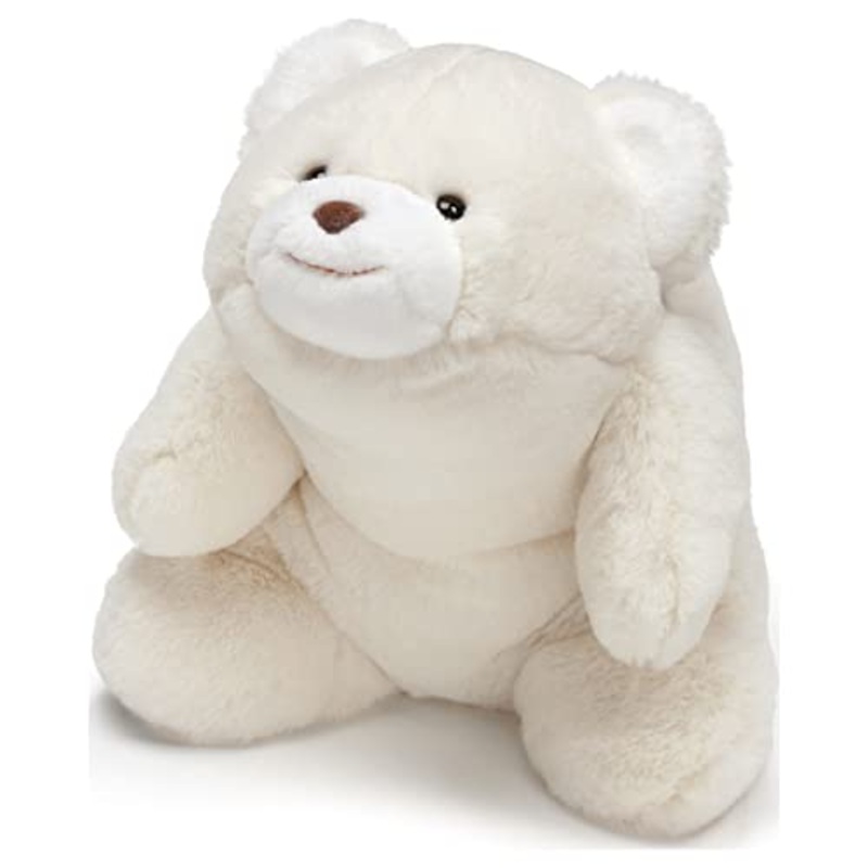 Gund Snuffles Teddy Bear Stuffed Animal Plush, White, 10''