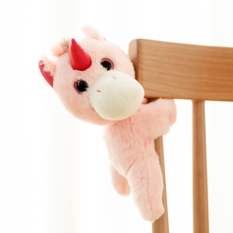 Unicorn Slap Bracelets Wrist Hugger Gift- Stuffed Animals Huggable Plush Toy For Kids And Teens, Toddler Bed And Stroller Toys,