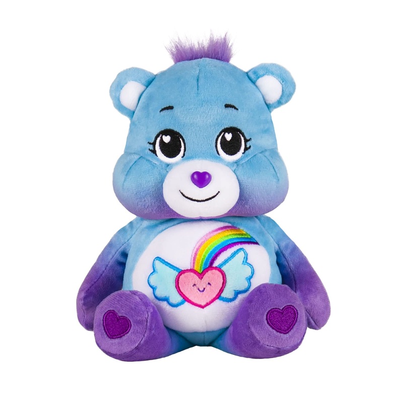 Care Bears 22017 9 Inch Bean Plush Dream Bright Bear, Collectable Cute Plush Toy, Cuddly Toys For Children, Soft Toys For Girls