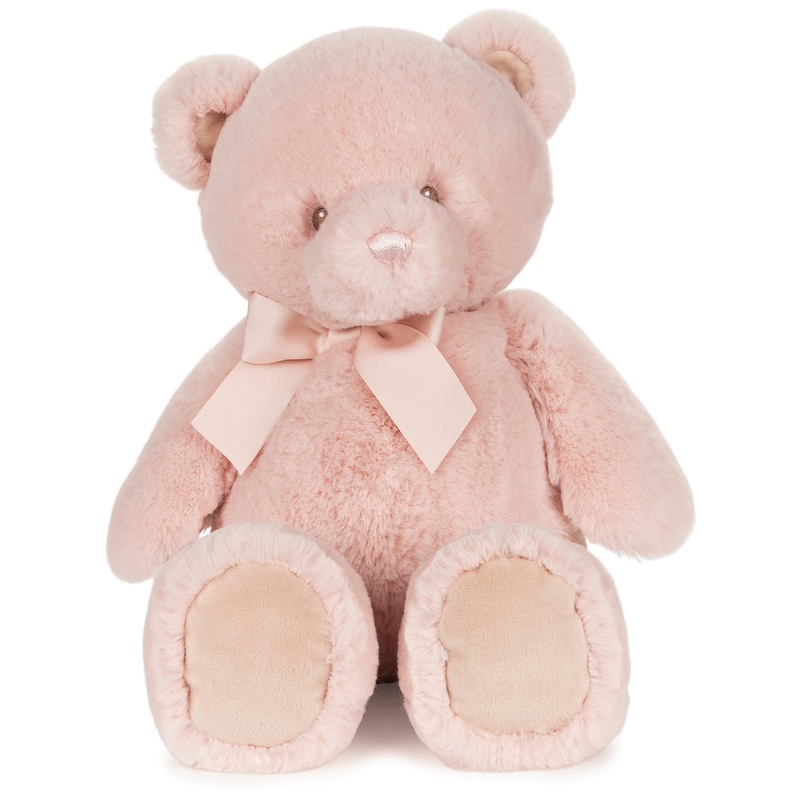 Gund Baby My First Friend Teddy Bear, Pink, Ultra Soft Animal Plush Toy For Babies And Newborns