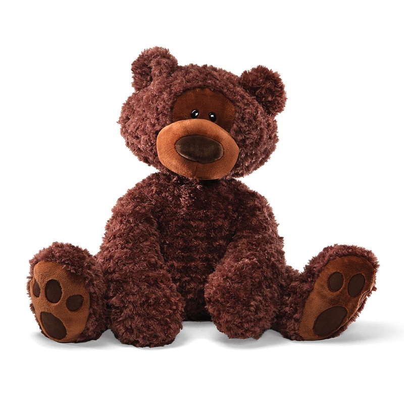 Gund Jumbo Philbin Chocolate Teddy Bear Stuffed Animal