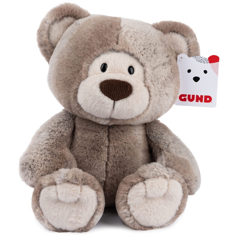 Gund Mukki Teddy Bear, Premium Stuffed Animal For Ages 1 And Up, Brown/Cream, 10''