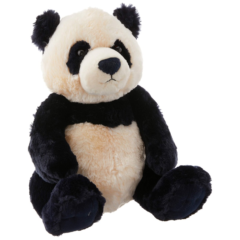 Gund Zi-Bo Panda Teddy Bear, Panda Bear Stuffed Animal For Ages 1 And Up, Navy/Cream, 17