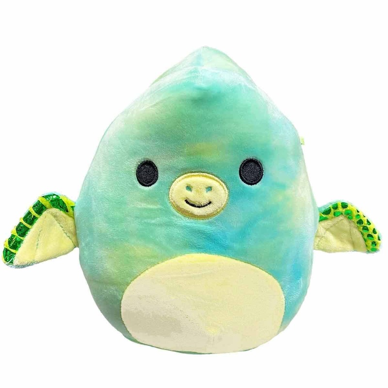 Squishmallows Kellytoy 2022 7 Inch Fletcher The Pterodactyl With Bonus Pen, Multicolor