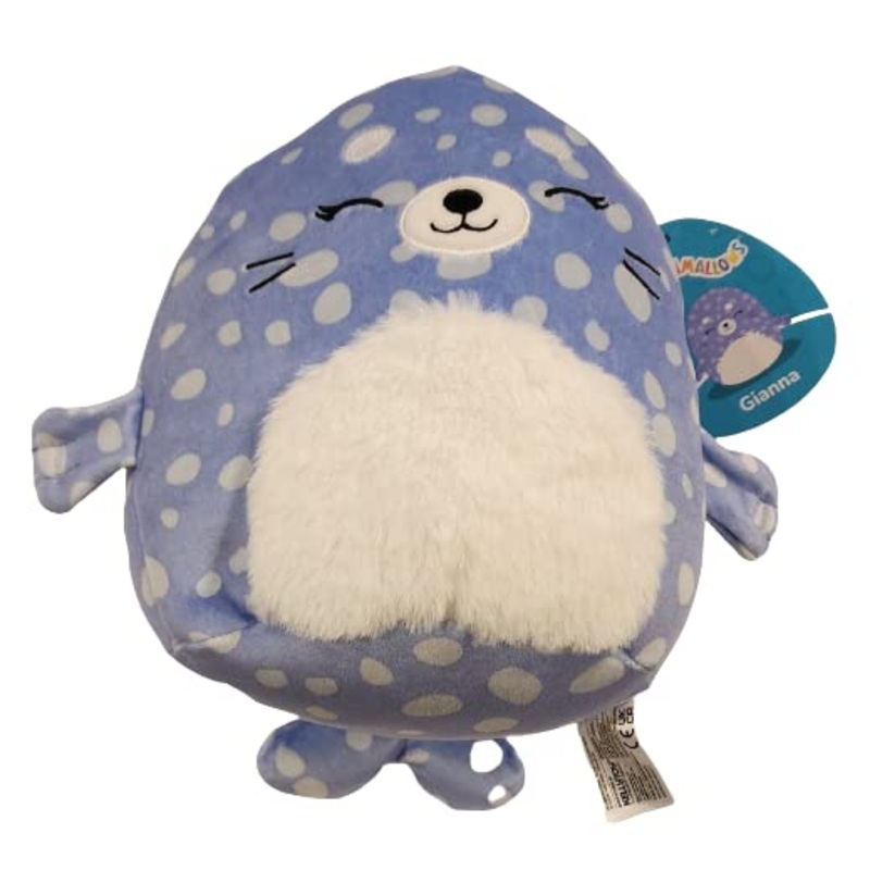 Squishmallows Kellytoy 2022 7 Inch Gianna The Seal With Bonus Pen
