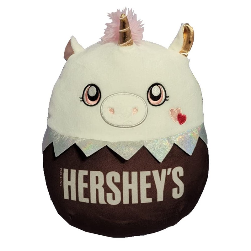 Squishmallows Official Kellytoy Valentines Squad Squishy Soft Plush Toy Animal (12 Inch, Sofia Unicorn (Candy Scented))