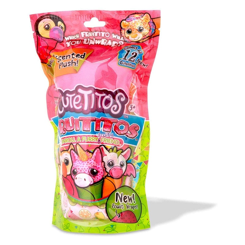 Cutetitos Basic Fun Fruititos - Surprise Stuffed Animals - Collectible Scented Plush - Series 4 - Great Gift For Girls & Boys