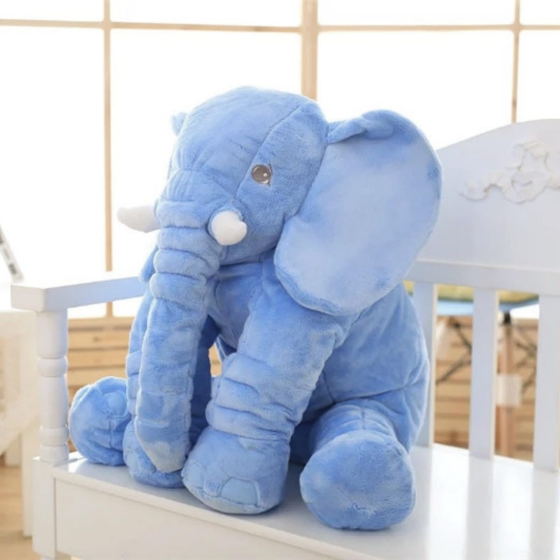 Ryttir 24 Inch Xxl Fuzzy Large Elephant Stuffed Animal, Adventure Stuffed Elephant Toy, Brave Boy'S And Girl'S Room Elephants Pl