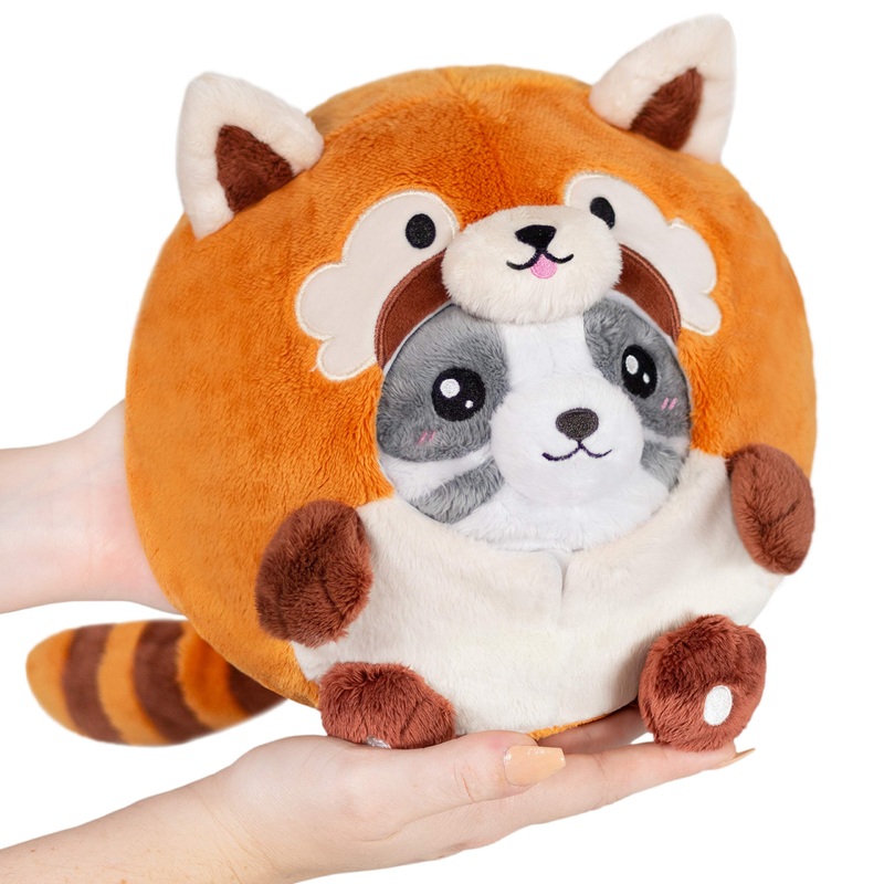 Squishable/ Undercover Panda In Red Panda 7'' Plush