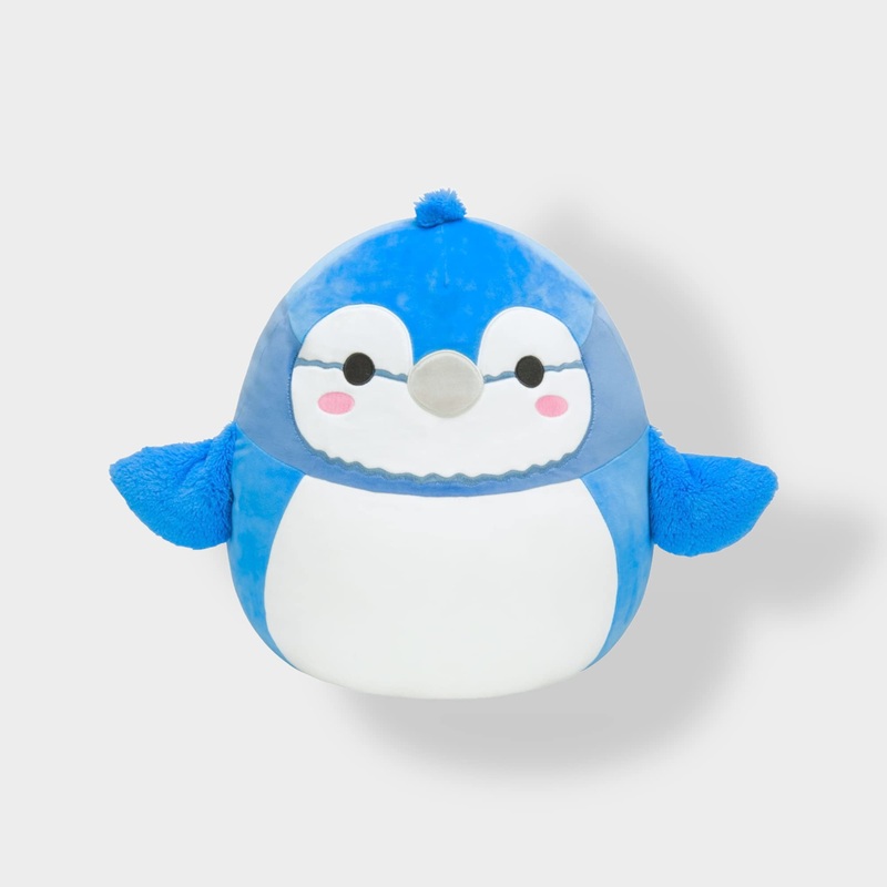 Squishmallows 16 Inch Babs Blue Jay Plush - Large Pet Squad Stuffed Animal Toy
