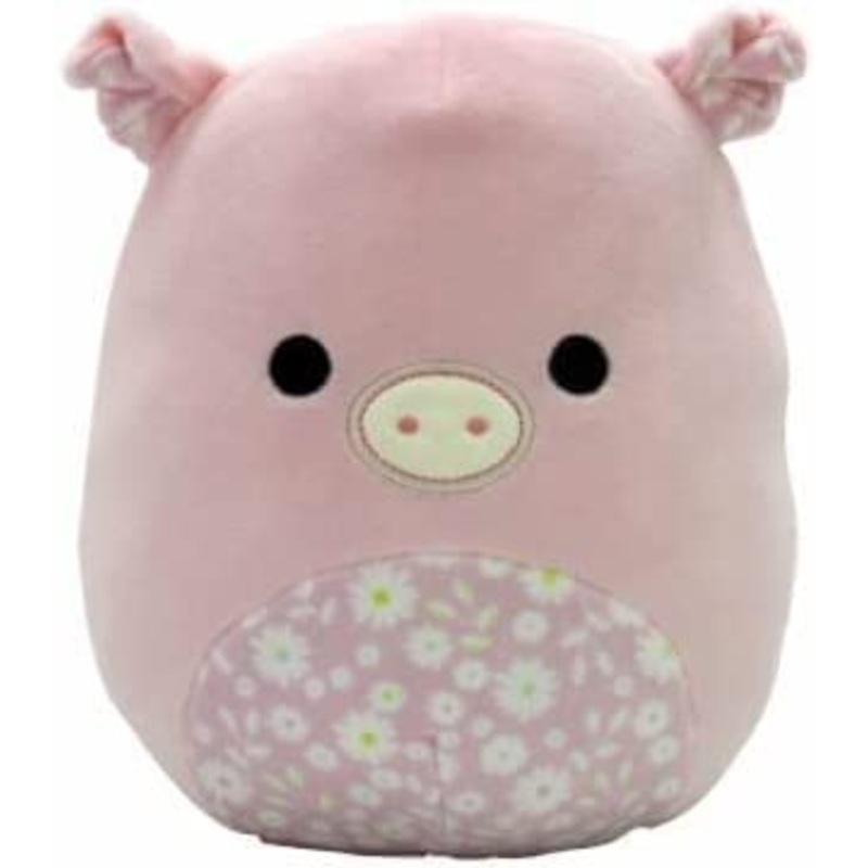 Squishmallows 8'' Peter The Pig With Floral Belly