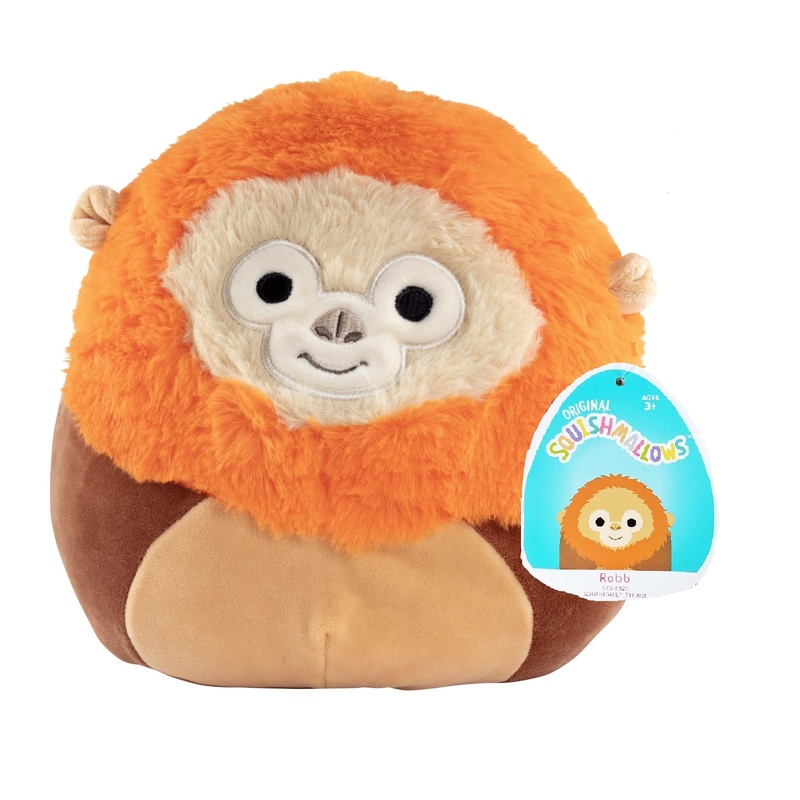 Squishmallows 8'' Robb The Orangutan - Official Kellytoy Plush - Cute And Soft Monkey Stuffed Animal Toy - Great Gift For Kids