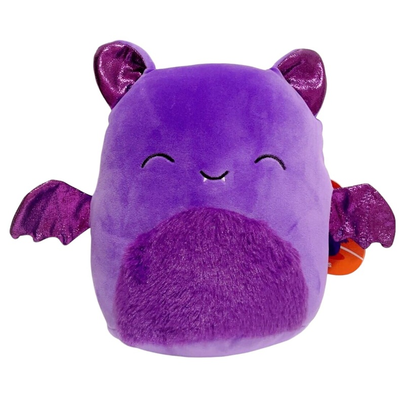Squishmallows Halloween Plush Toy (8'' Blas The Purple Bat)