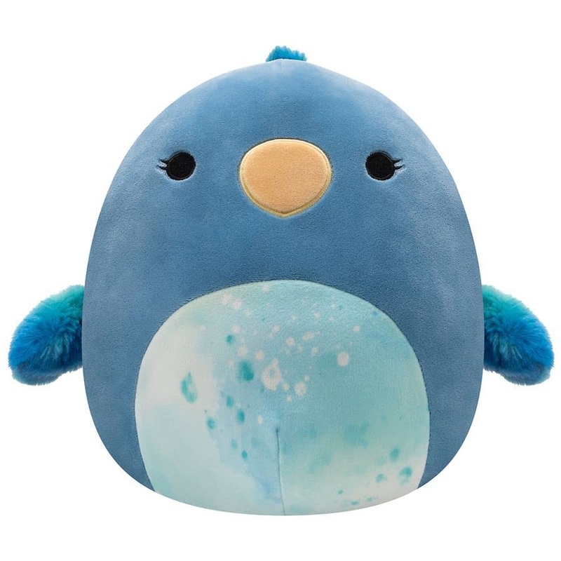 Squishmallows Official Kellytoy Plush 11'' Squishmallow Plush | Zipp The Blue Parrot - Ultrasoft Stuffed Animal Toy Soft Squishy
