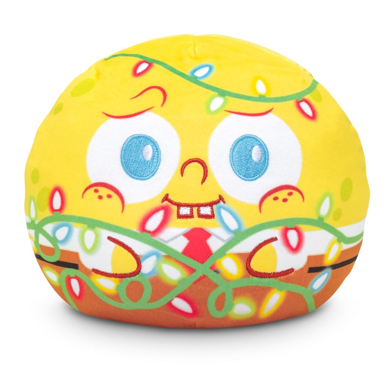 Teeturtle Spongebob Squarepants Reversible 6'' Plushie - Holiday Spongebob - Kawaii Soft Cute Stuffed Animals