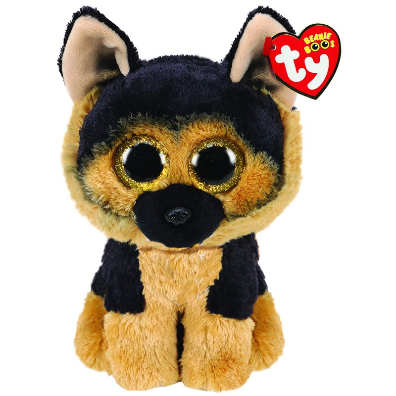 Ty Beanie Boos 6'' Spirit The German Shepard, Perfect Plush!