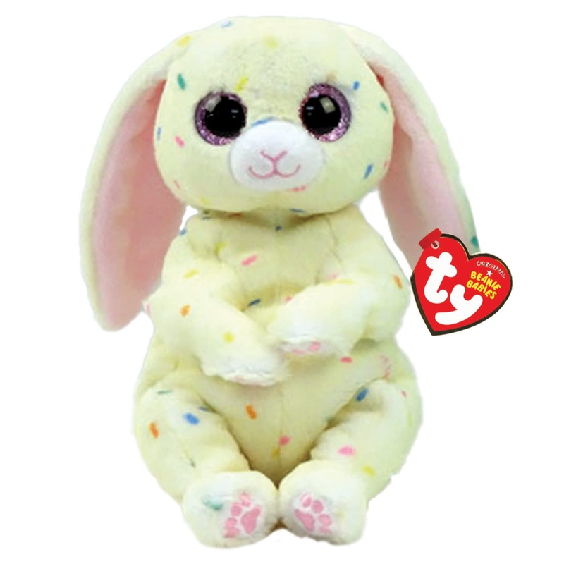 Ty Spring - Cream Colored Easter Bunny - 6''