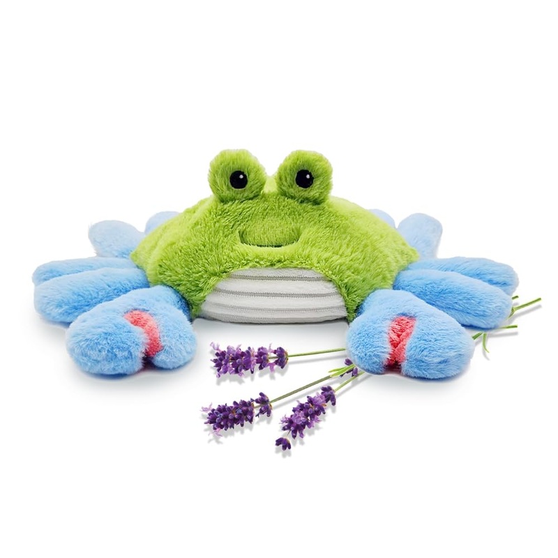 Warmies Microwavable & Weighted Stuffed Animals, Blue Crab - Heated Stuffed Animal Plushie For Warmth & Comfort - Cute Soft Plus