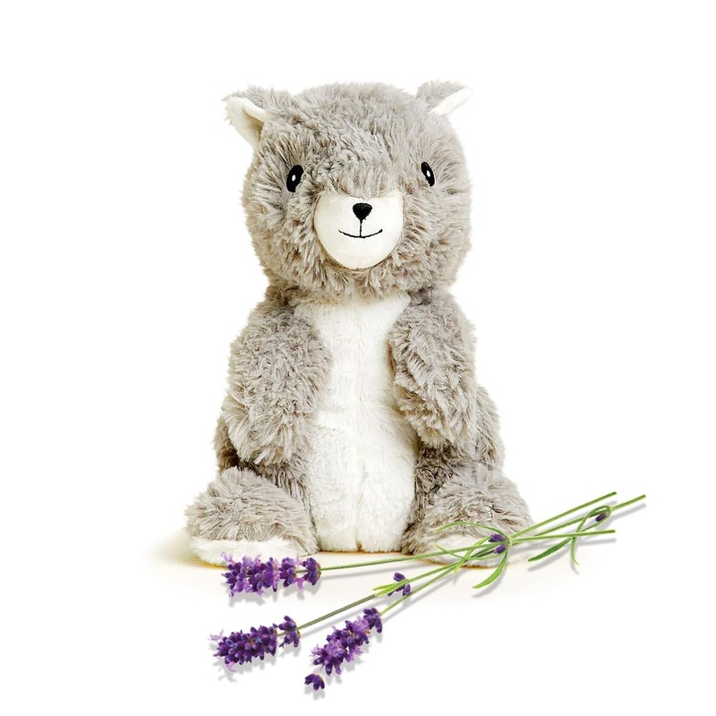 Warmies Microwavable & Weighted Stuffed Animals, Squirrel - Heated Stuffed Animal Plushie For Warmth & Comfort - Cute Soft Plush