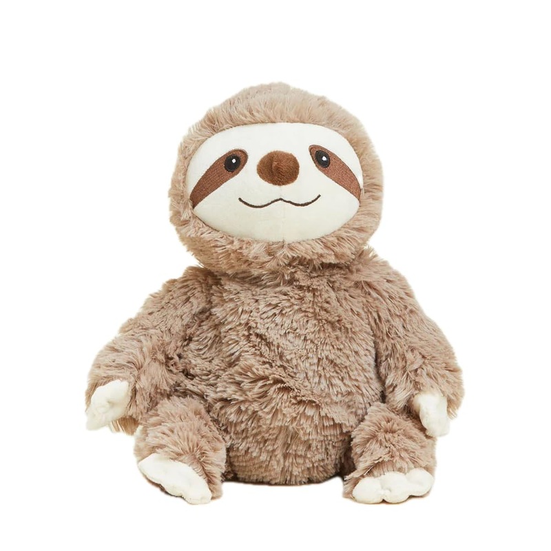 Warmies Sloth Microwavable, Hot Or Cold For Cool Relaxation And Warm Relief, Lavender Scented Cozy Plush Animal