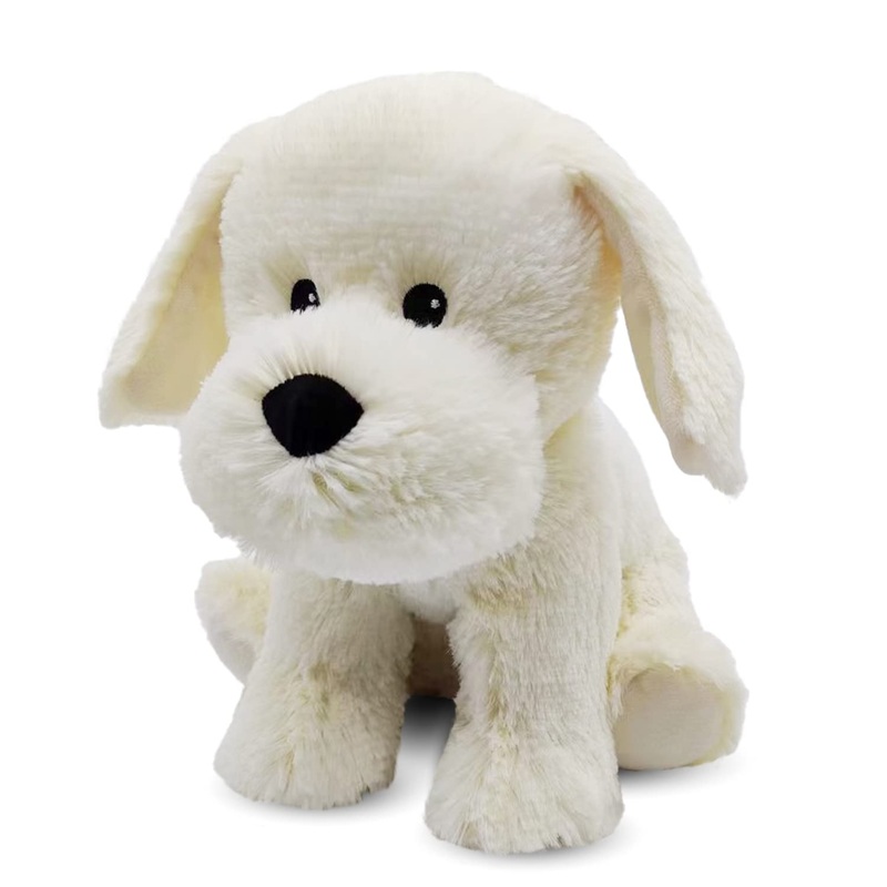 Warmies Yellow Labrador Heatable And Coolable Weighted Pet Stuffed Animal Plush