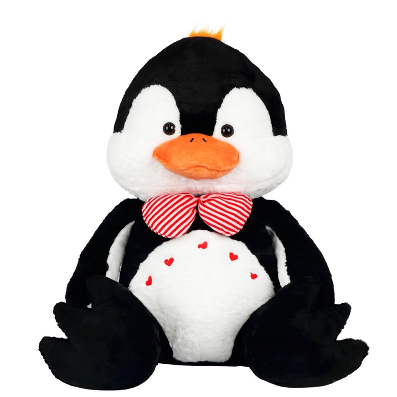 Cudhug Penguin Stuffed Animal-Giant Penguin Plush, 59'' Stuffed Penguin Toy Valentines Birthday Gifts For Kids Boys Girls Girlfr