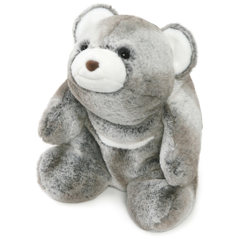 Gund Original Snuffles Teddy Bear, Premium Stuffed Animal For Ages 1 And Up, Gray/Brown, 13