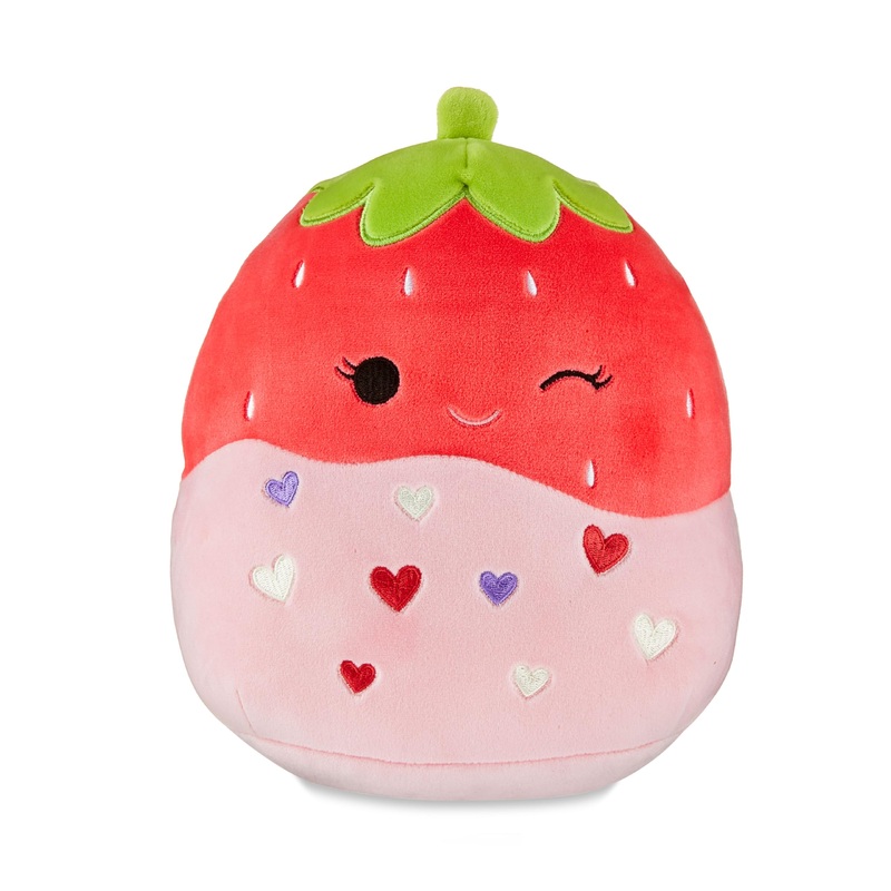 Squishmallows 8'' Scarlet The Strawberry Valentine'S Day Plush- Officially Licensed Kellytoy - Collectible Soft & Squishy Stuffe
