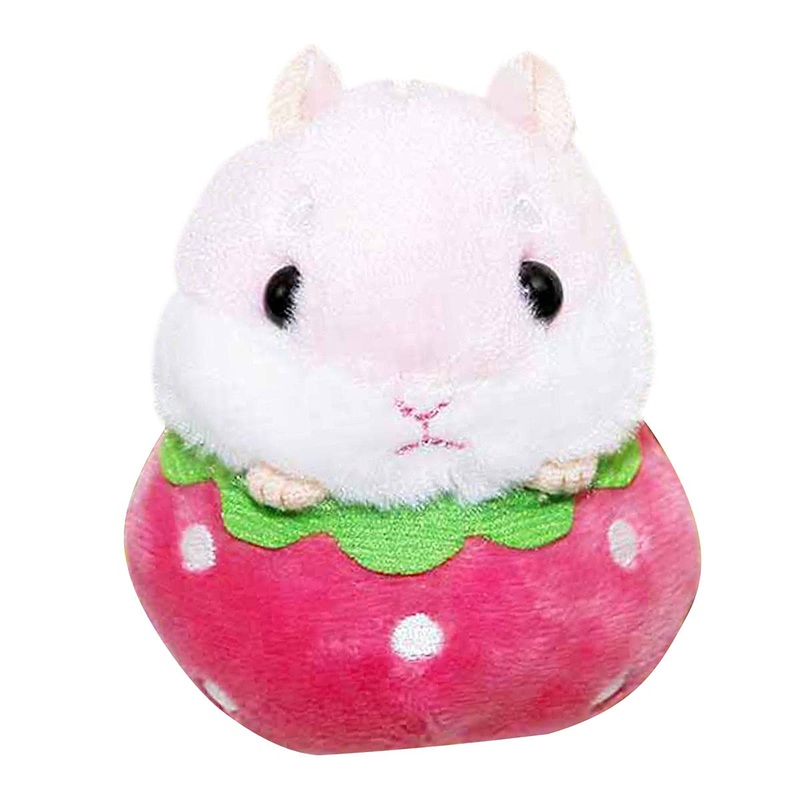 Cuddly Hamster Soft Stuffed Animals Cushion Toy Doll, 4'' /10Cm Mouse Plushie Toys Best Birthday Gifts For The Children Kids Bab