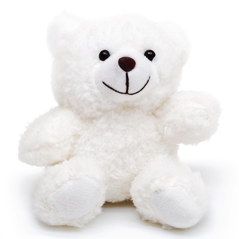 Jiaho White Teddy Bear Stuffed Animals For Girls, Boys & Toddlers, Kawaii Bear Plushies, Small Polar Bear Plush Toys, Soft Plush