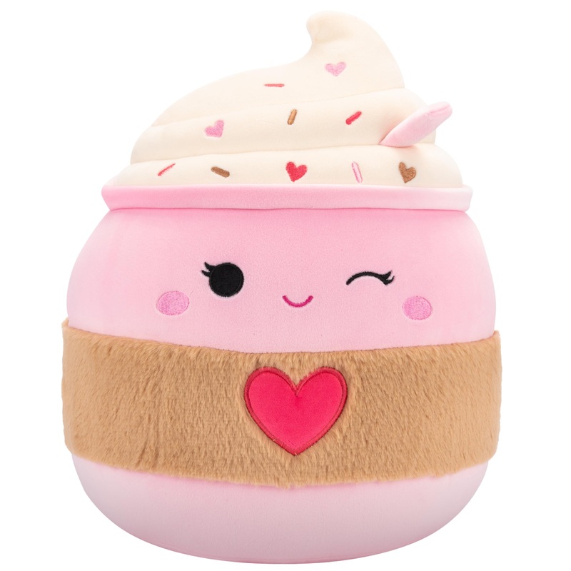 Squishmallows Original 14In Jenny The Pink Latte - Official Jazwares Plush (Large)