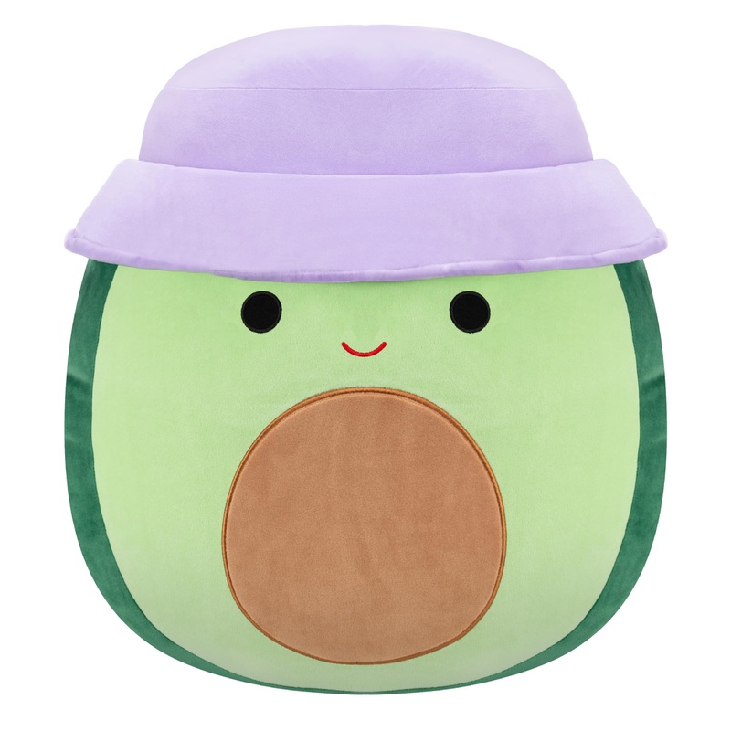 Squishmallows Original 20In Austin The Green Avocado With Bucket Hat - Official Jazwares Plush (Jumbo)