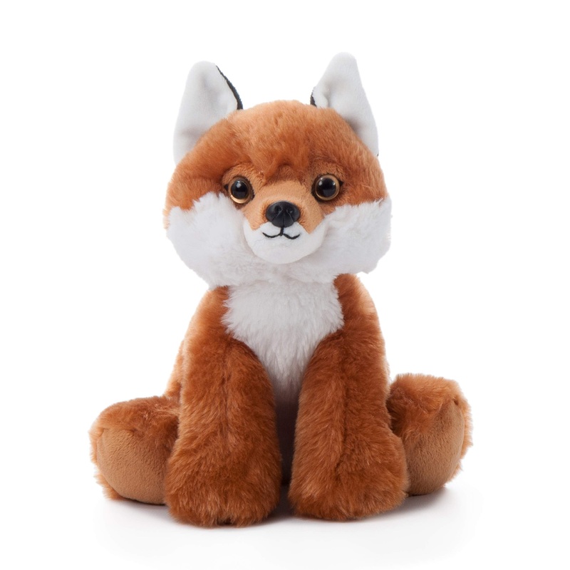 The Petting Zoo Fox Stuffed Animal, Gifts For Kids, Wild Onez Zoo Animals, Fox Plush Toy 9 Inches