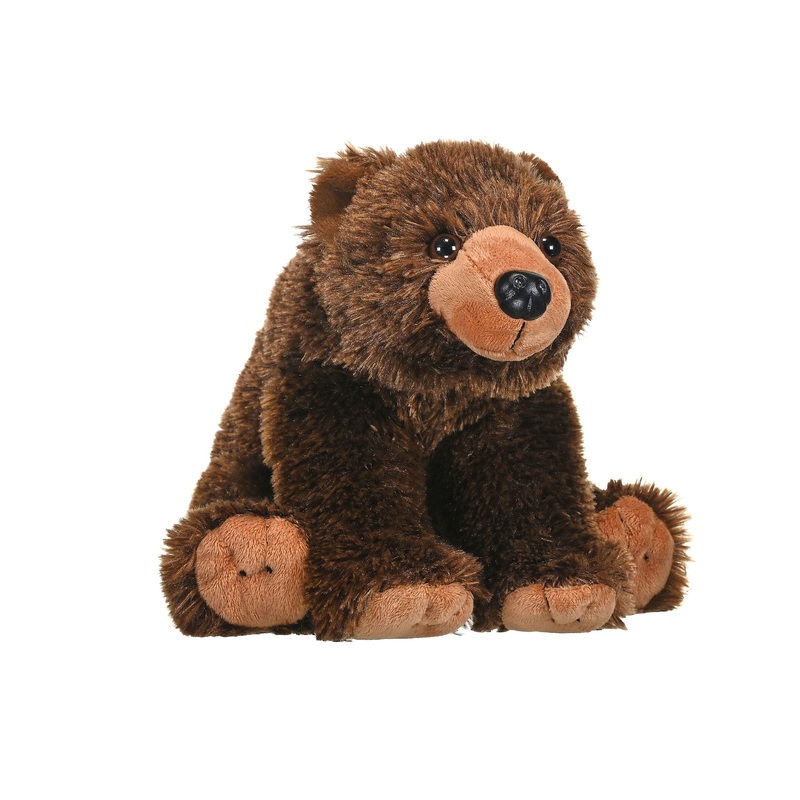 Wild Republic Grizzly Bear Plush, Stuffed Animal, Plush Toy, Gifts For Kids, Cuddlekins 12 Inches, Model:12832