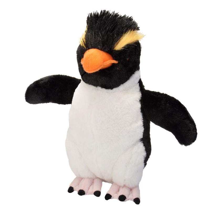 Wild Republic Rockhopper Penguin Plush, Stuffed Animal, Plush Toy, Gifts For Kids, Cuddlekins 12