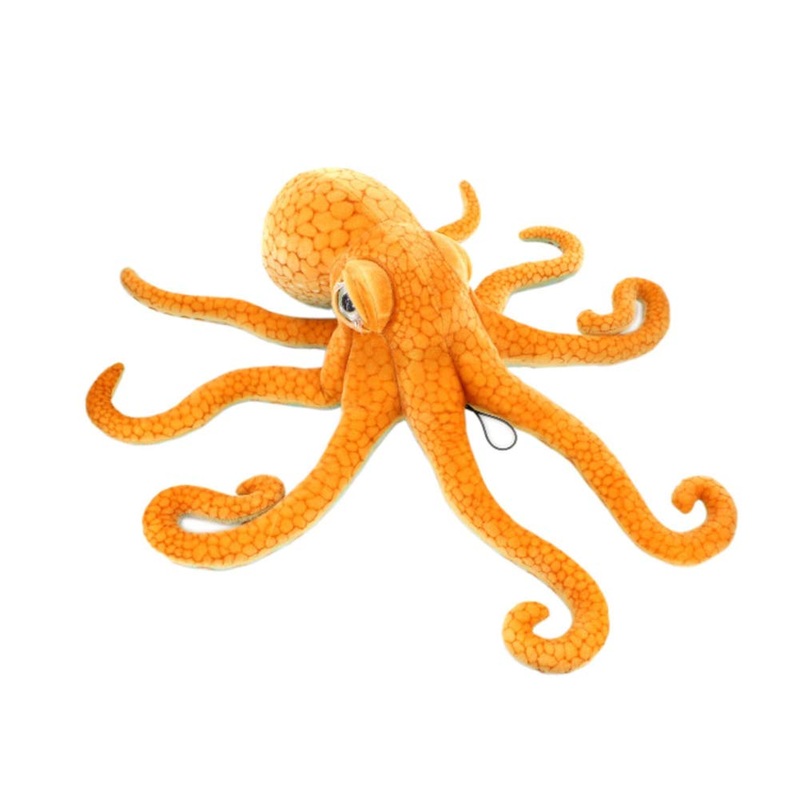Yunnasi Large Plush Octopus Stuffed Marine Animals Realistic Stuffed Octopus Soft Toy For Children 31.5 Inches