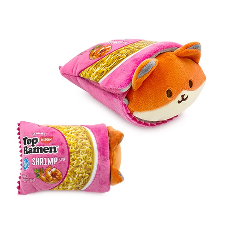 Anirollz Stuffed Animal Plush Toy - Official Top Ramen Blanket Outfitz Doll | Soft, Squishy, Warm, Cute, Comfort, Safe| Birthday
