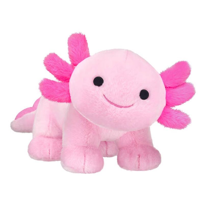 Cnaana Cute Axolotl Plush, Soft Cute Axolotl Stuffed Animal Plushies, Kawaii Plushies Dolls For Kids, Gift For Girls Boys