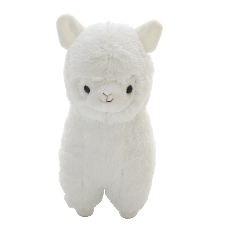 Cuddly Big Soft Toys Alpaca Doll Soft Stuffed Animals Cushion Toy Sheep Doll, 7'' /17Cm Llama Lamb Plushie Toys Best Birthday Gi