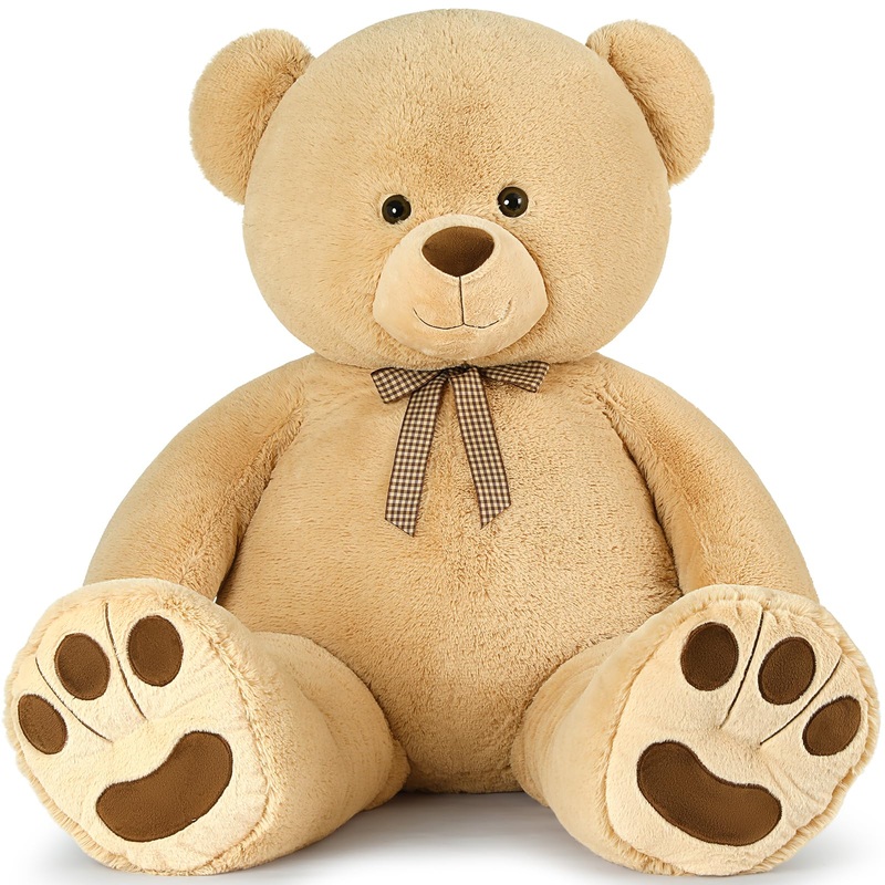Maogolan 43 Inch Giant Teddy Bear Stuffed Animal, Big Stuffed Bear For Baby Shower Life Size Large Teddy Bear For Girlfriend Boy